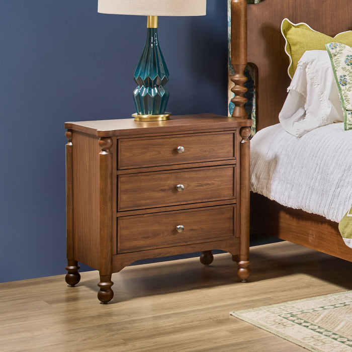 Azalea - Nightstand - Walnut