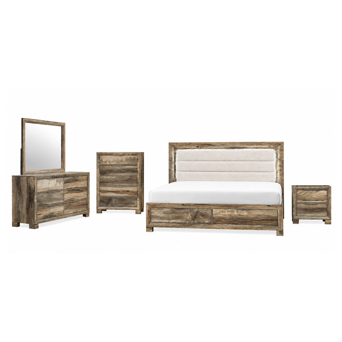 Callisie - Chest With 5 Drawers - Brown