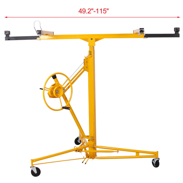 Heavy Duty Drywall Lift Panel Hoist With Adjustable Height And Safety Features