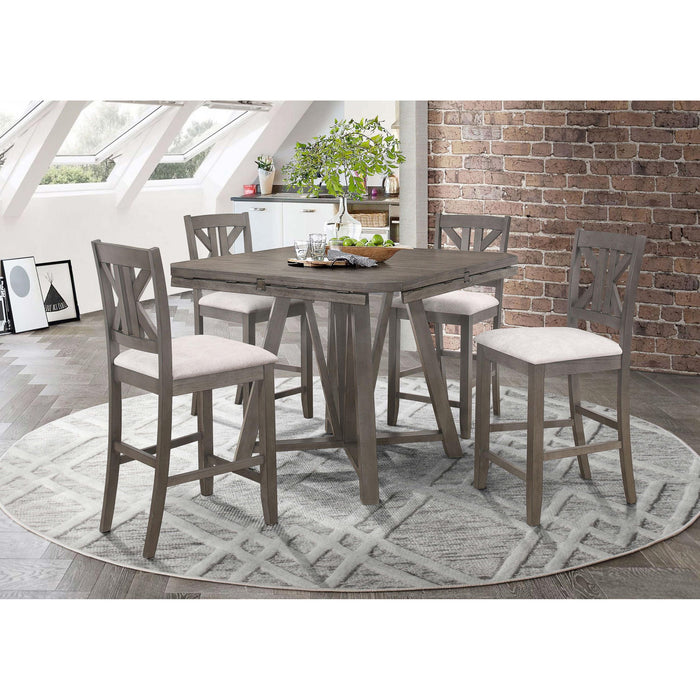 Counter Height Stool (Set of 2) - Gray