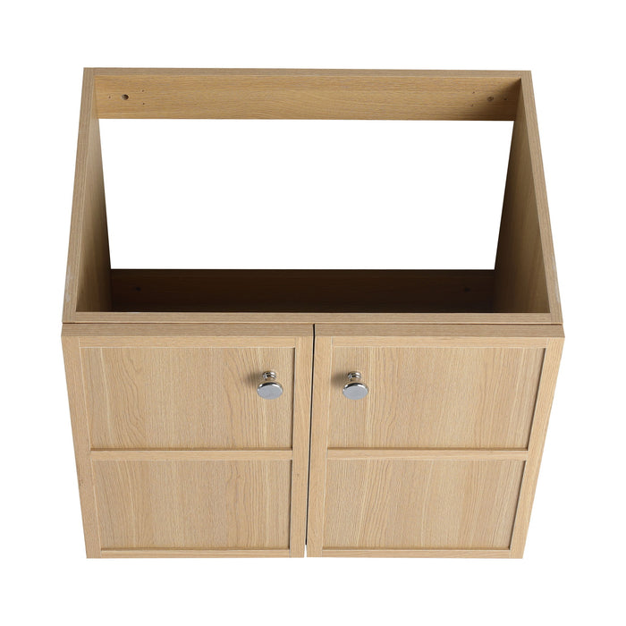 Modern Wall Mounted Bathroom Vanity With Soft Closing Doors