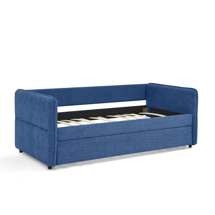Upholstered Daybed With Pop Up Trundle