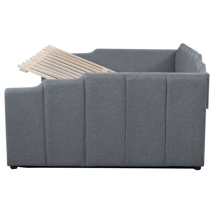 Modern Upholstered Daybed With Underneath Storage