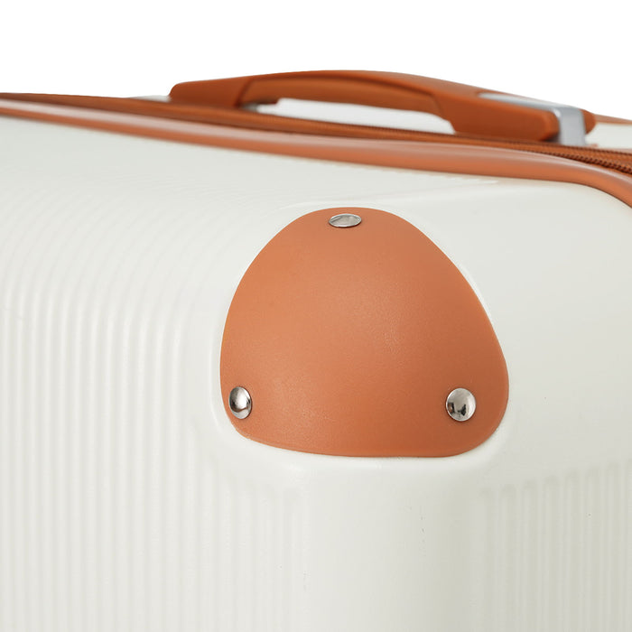 Hardshell Luggage Sets 3 Piece Carry On Suitcase Double Spinner Wheels With Tsa Lock