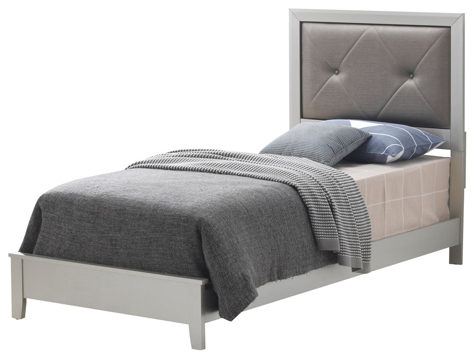 Padded Headboard Bed