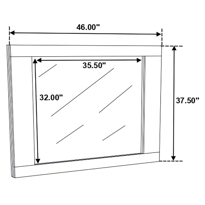 Dulcey - Bedroom Set & LED