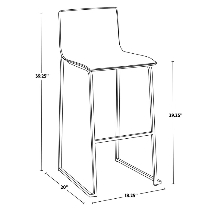 Mara - Contemporary Stylish Barstool (Set of 2)