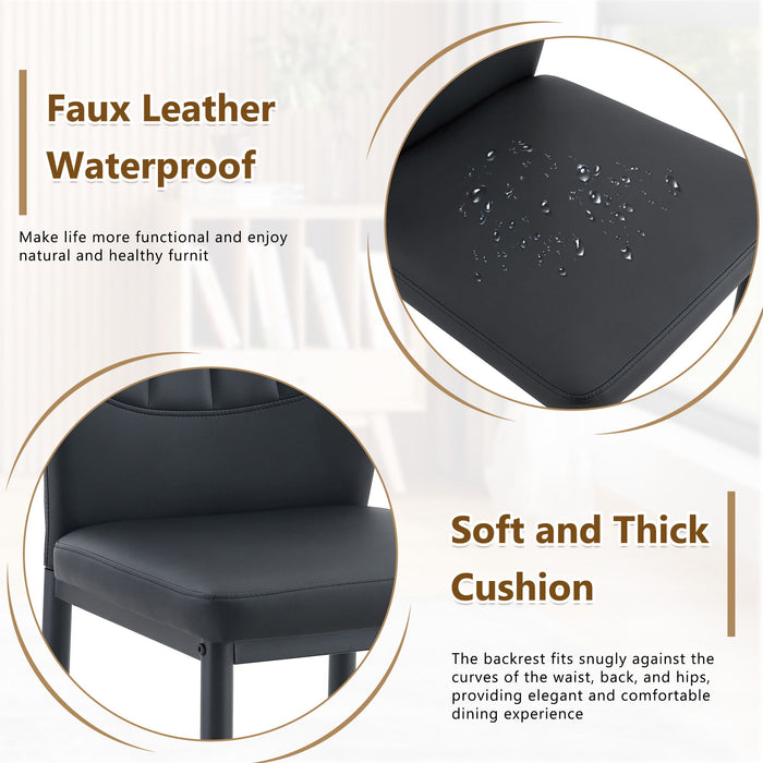 Dining Chairs With Shell Pattern, Comfort And Style