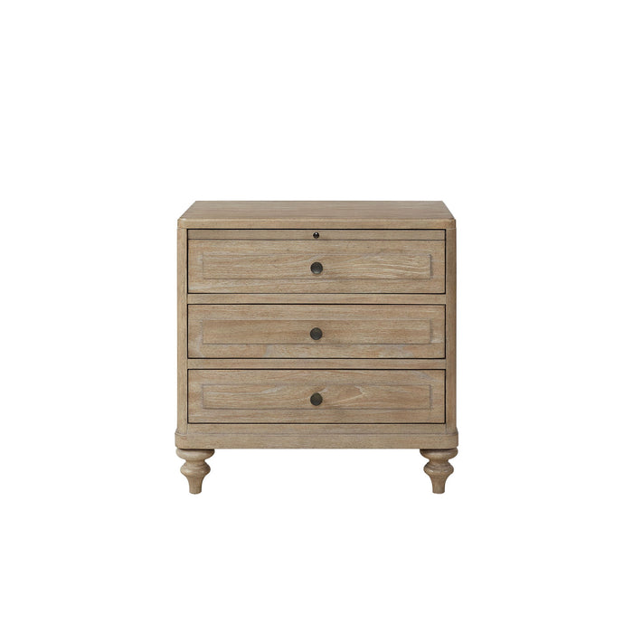 3 Drawer Nightstand - Sand