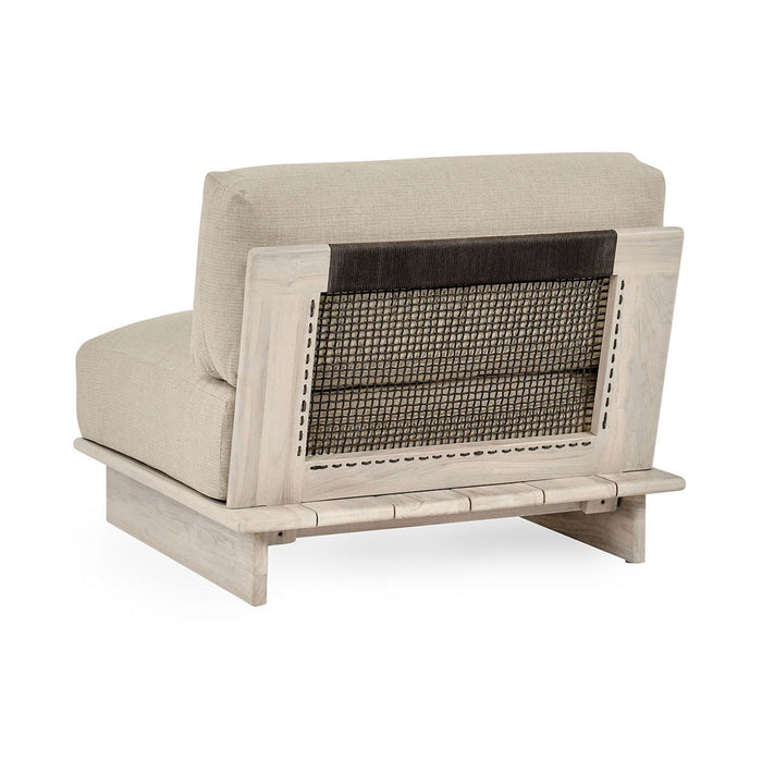 Livia - Outdoor Armless Chair - Taupe