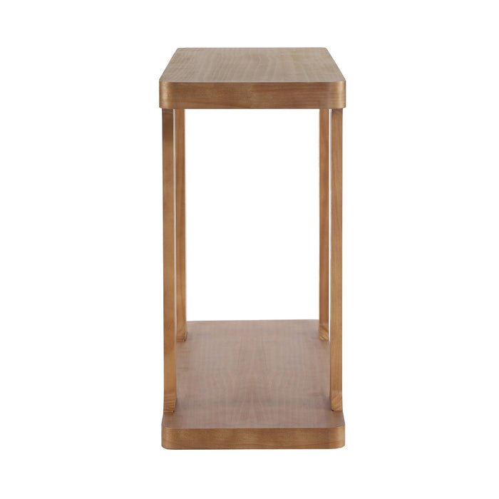Console Table & Bottom Shelf - Walnut