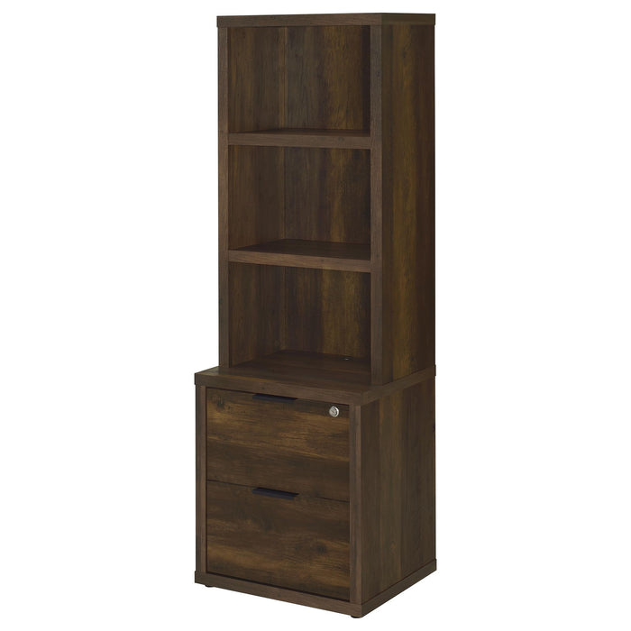 Geary - 3 Piece Wall Unit Bookcase Set With USB Storage