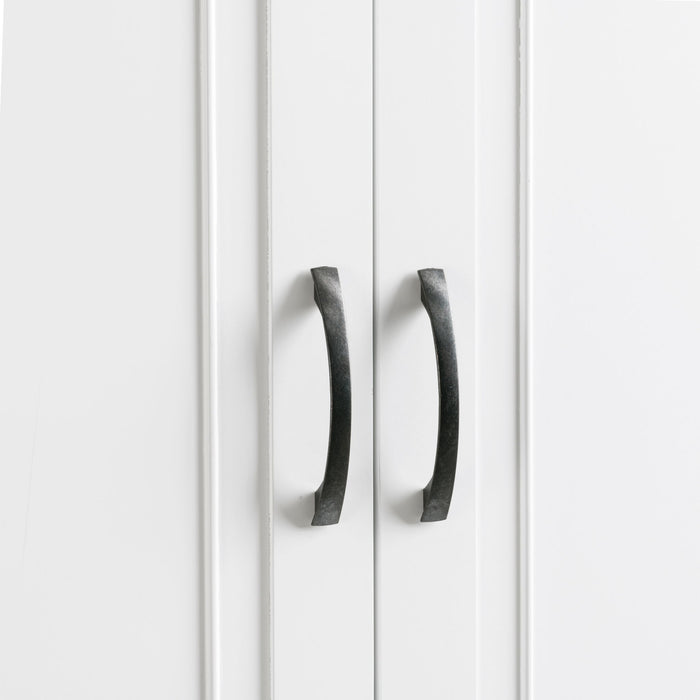 Bathroom Storage Cabinet With Doors And Drawer, Adjustable Shelf