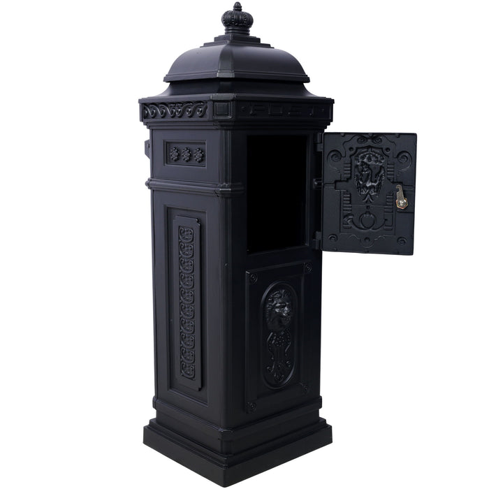 Mailboxs Residential Large-Capacity Letter Box, Rainproof Postbox Statue