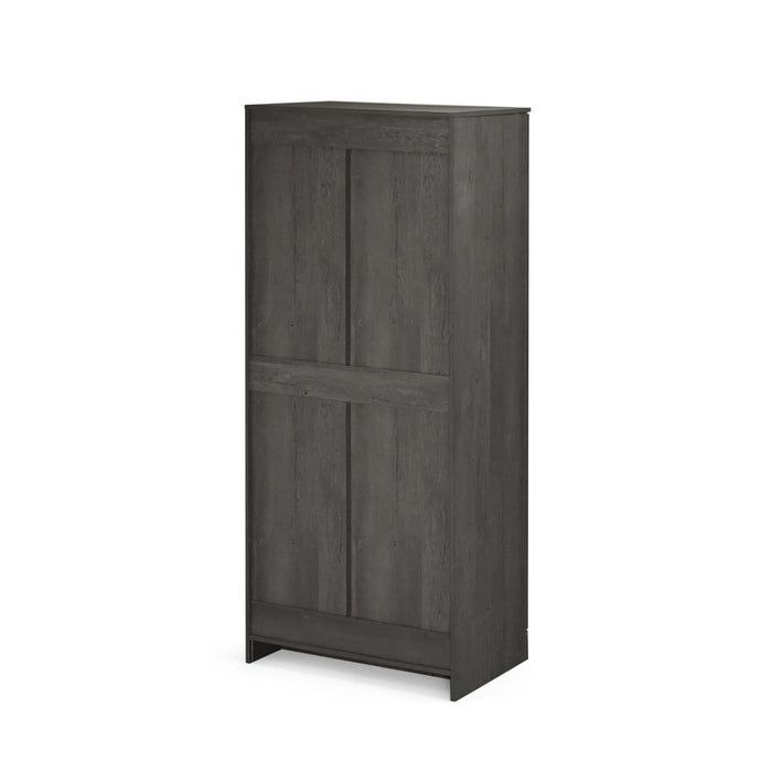 Danbury - Wood Wardrobe - Gray