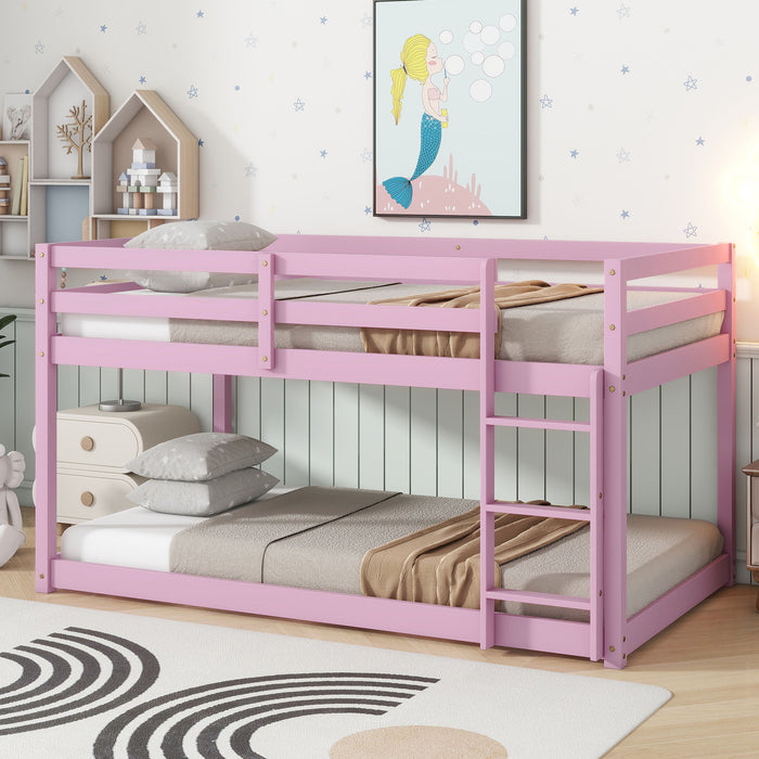Floor Bunk Bed & Ladder