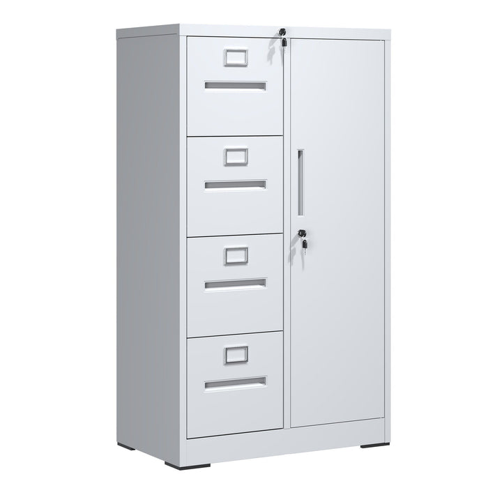 Storage Vertical Filing Cabinet With Lock