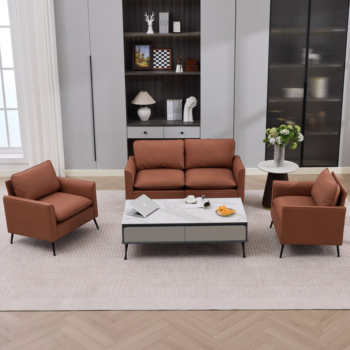 Upholstered Sofa Loveseat For Living Room