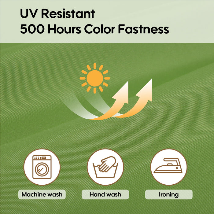 Cushion Covers For 7 Piece Wicker Sectional Sofa, 14 Pack Seat And Back Slipcovers With Zipper