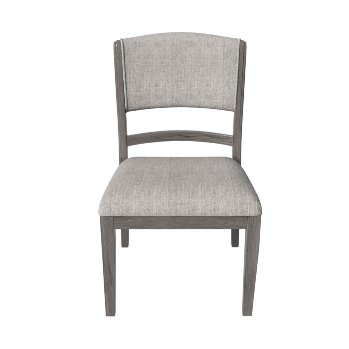 Arcus - Dining Chair (Set of 2) - Charcoal Gray