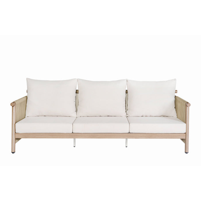 Zira - 5 Piece Patio Sofa Set - Beige