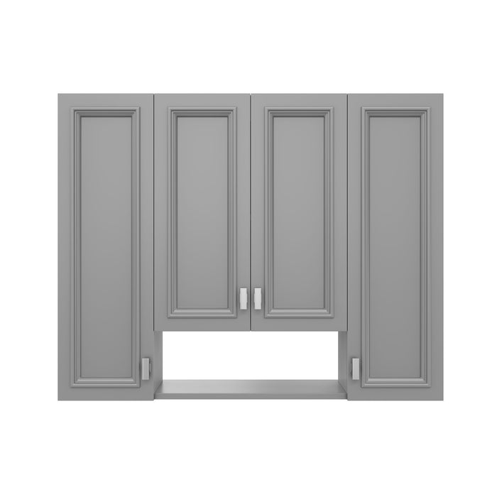 Wall Mounted Bathroom Cabinet With 5 Adjustable Shelves