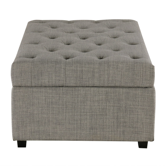 Convertible Folding Sofa Bed Ottoman With Memory Mattress And Tufted Design