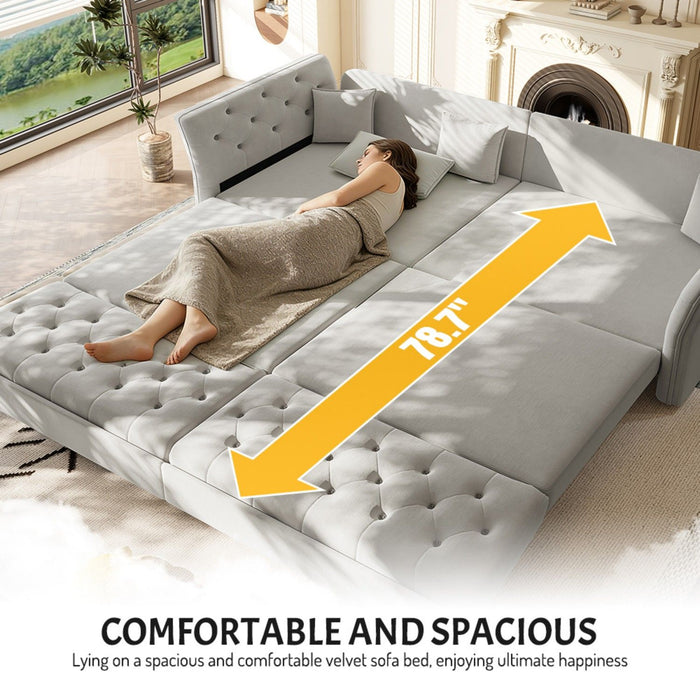 Oversize Pull Out Sofa Bed For Living Room