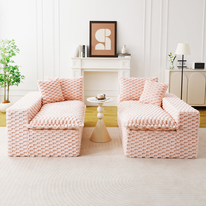 Multifunctional Sofa, Side-By-Side Or Facing Each Other