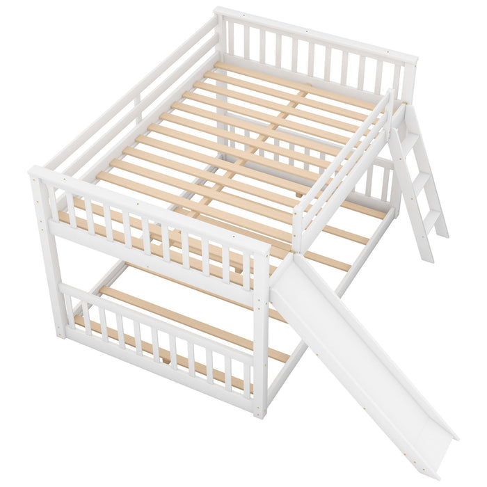 Bunk Bed With Convertible Slide And Ladder