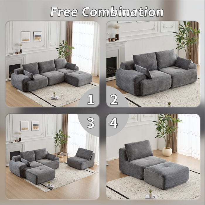 Compressed Sofa, Large Sectional Couches For Living Room
