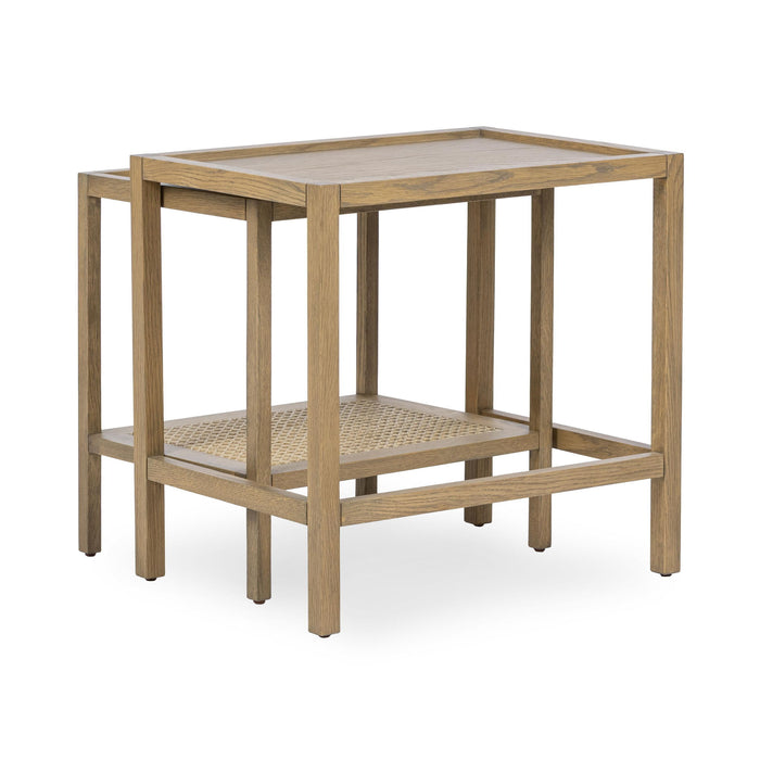 Devin - Solid Wood Nesting Accent Tables