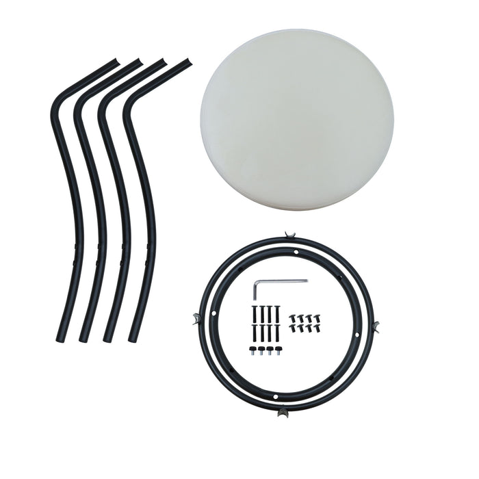 Modern Backless Bar Stools For Kitchen Island (Set of 2)