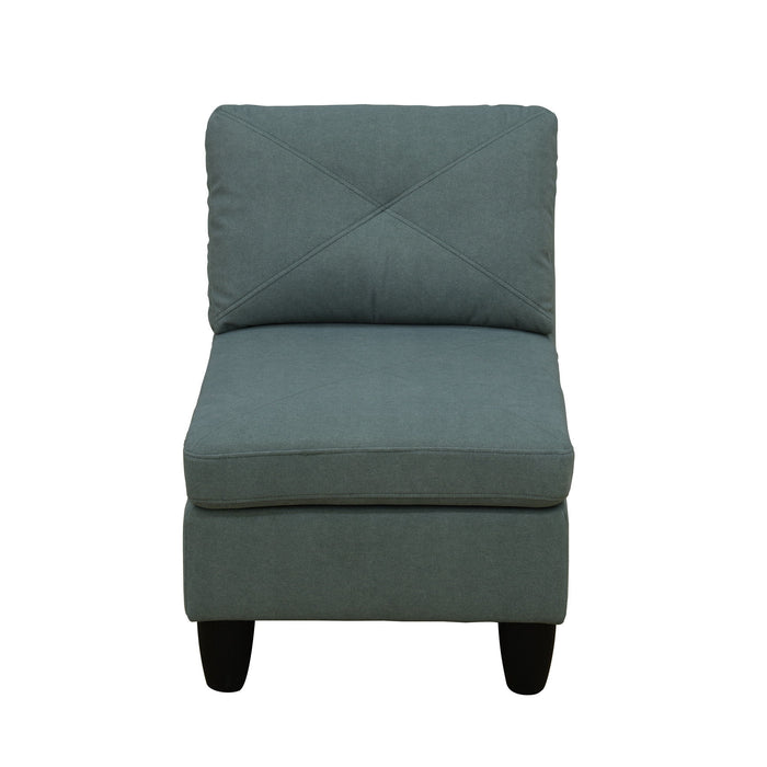 Modular L - Shaped Sectional Sofa 6 Seater 4 Piece Couch With Chaise