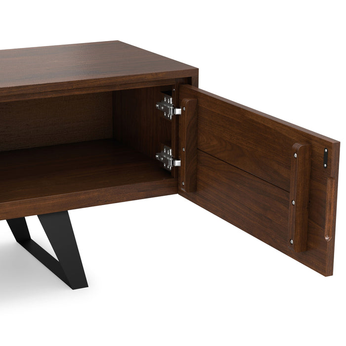 Lowry - Handcrafted TV Media Stand - Walnut
