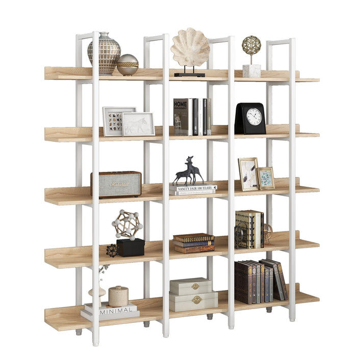 Vintage Industrial 5 Tier Bookcase