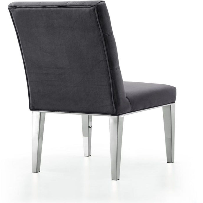 Modern Upholstered Tufted Dining Chair (Set of 2)