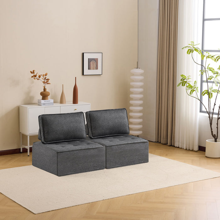 Sofa With Modular Splicing Design