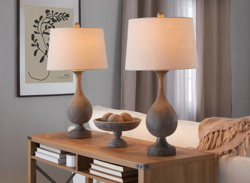 Cipolla - Poly Farmhouse Table Lamp (Set of 2)