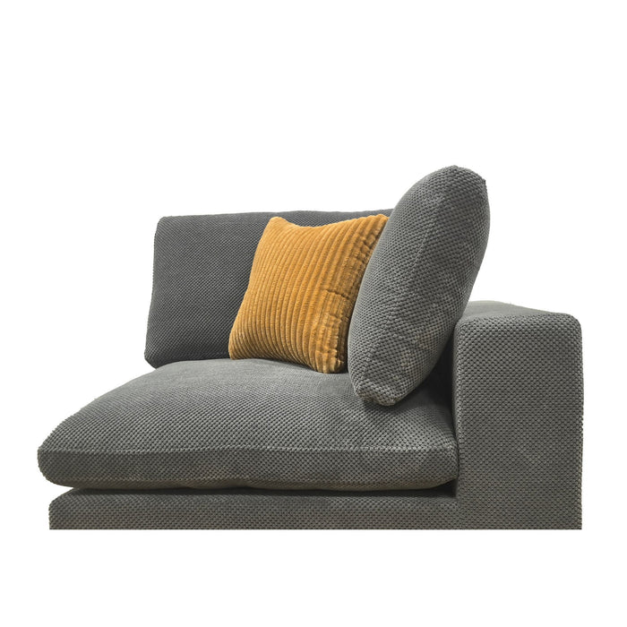 Custom Configuration Modular Sectional & Toss Pillows