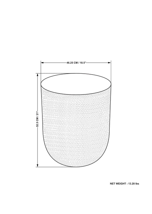 Nova - Handcrafted Metal Side Table