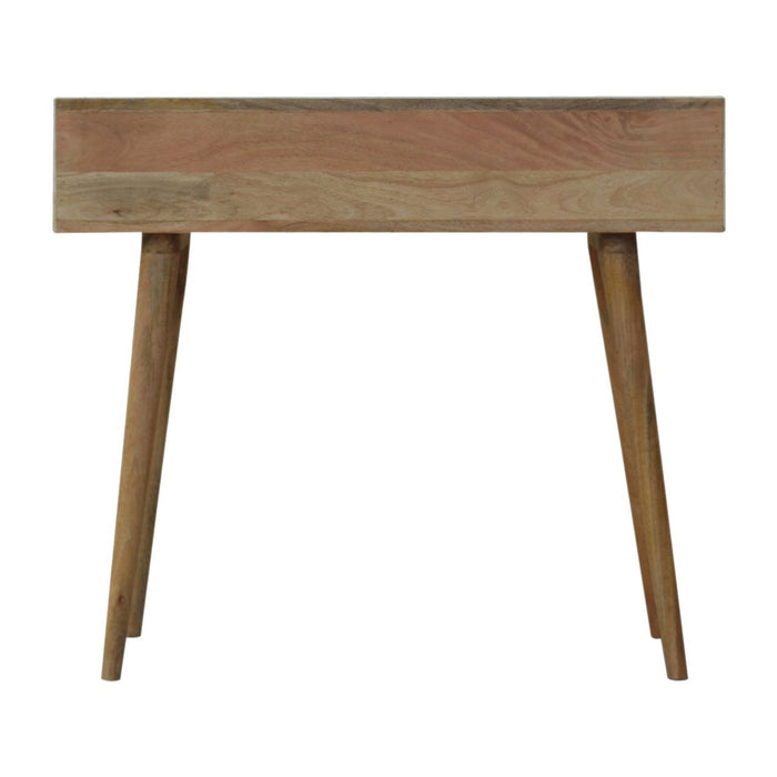 Floral Bone Console - Beige / White