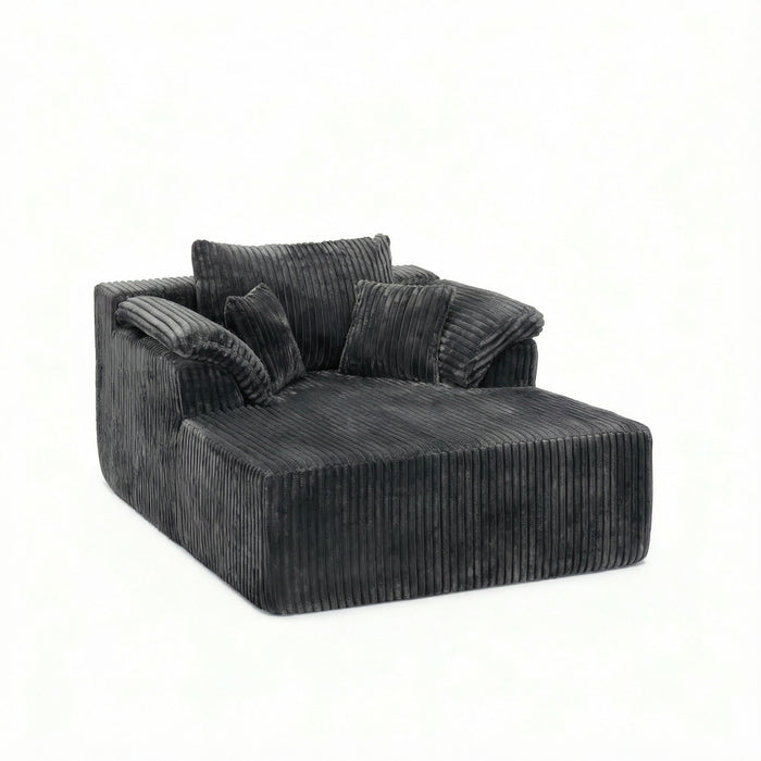 Chaise Lounge Chair, Deep Seat Sleeper Couch For Living Room