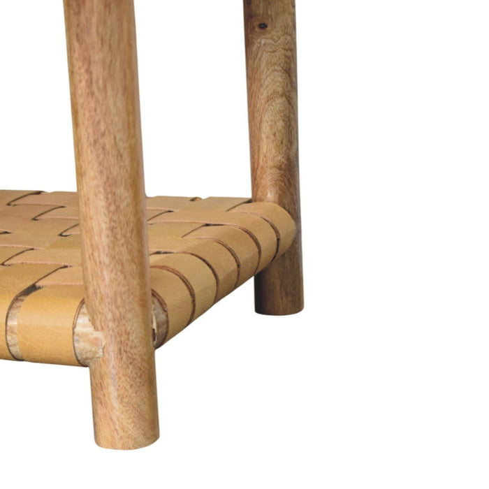 Regency - Woven Nightstand With Drawer - Light Brown