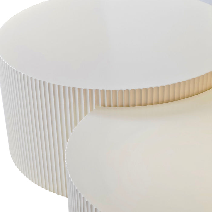 Wave Stripe Nesting Coffee Table (Set of 2)