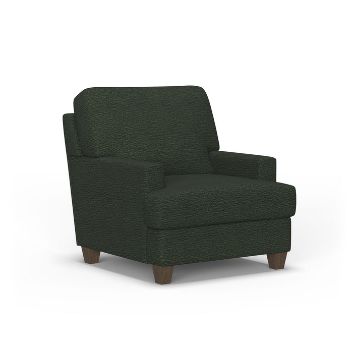 Moxy - Fabric Chair, Straight Track Arms