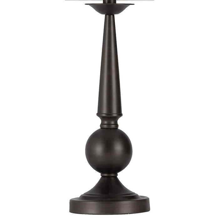 Table Lamps With Cone Shade (Set of 2) - Beige / Brown