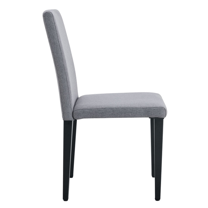 Versatile Dining Chairs With Comfortable Design And Metal Legs