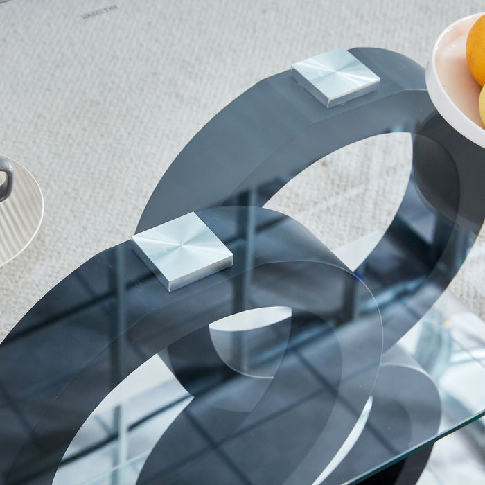 Minimalist Coffee Table - Black