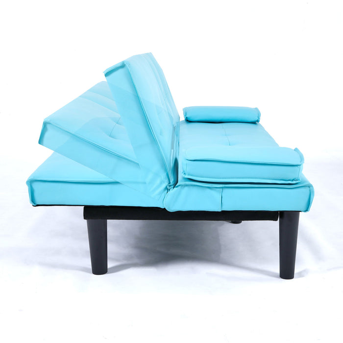 Sofa Bed With Foldable Design And Cup Holder